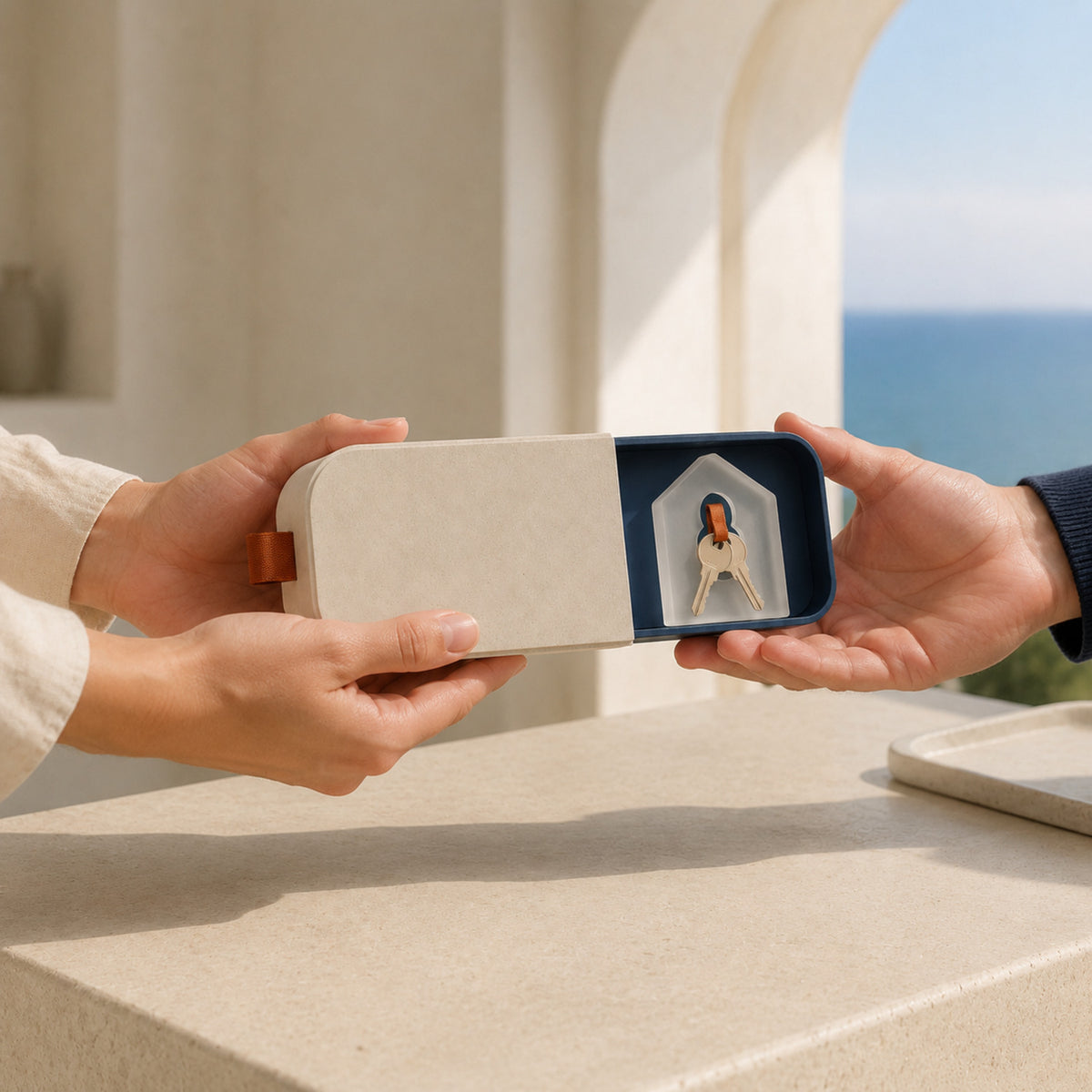 MaisonDock Key Presentation Box