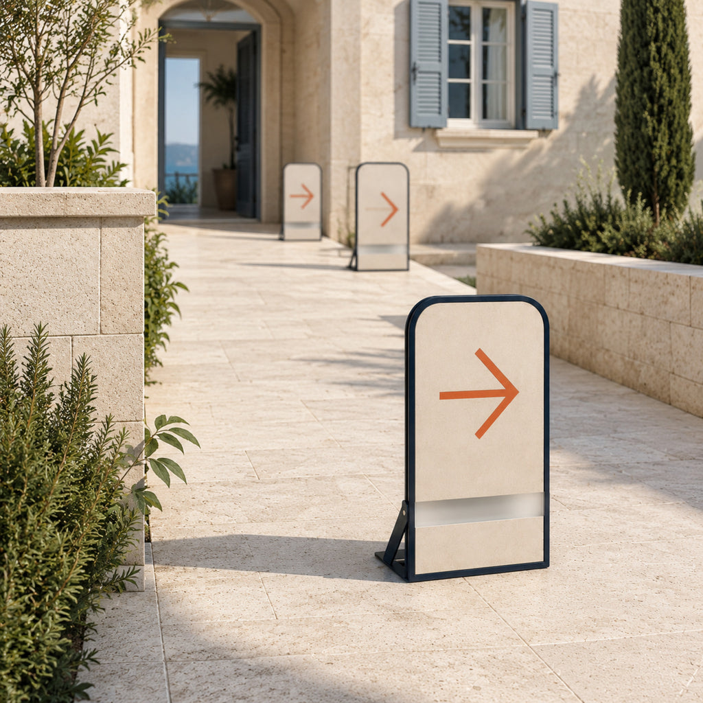WayPoint Foldable Direction Sign Kit