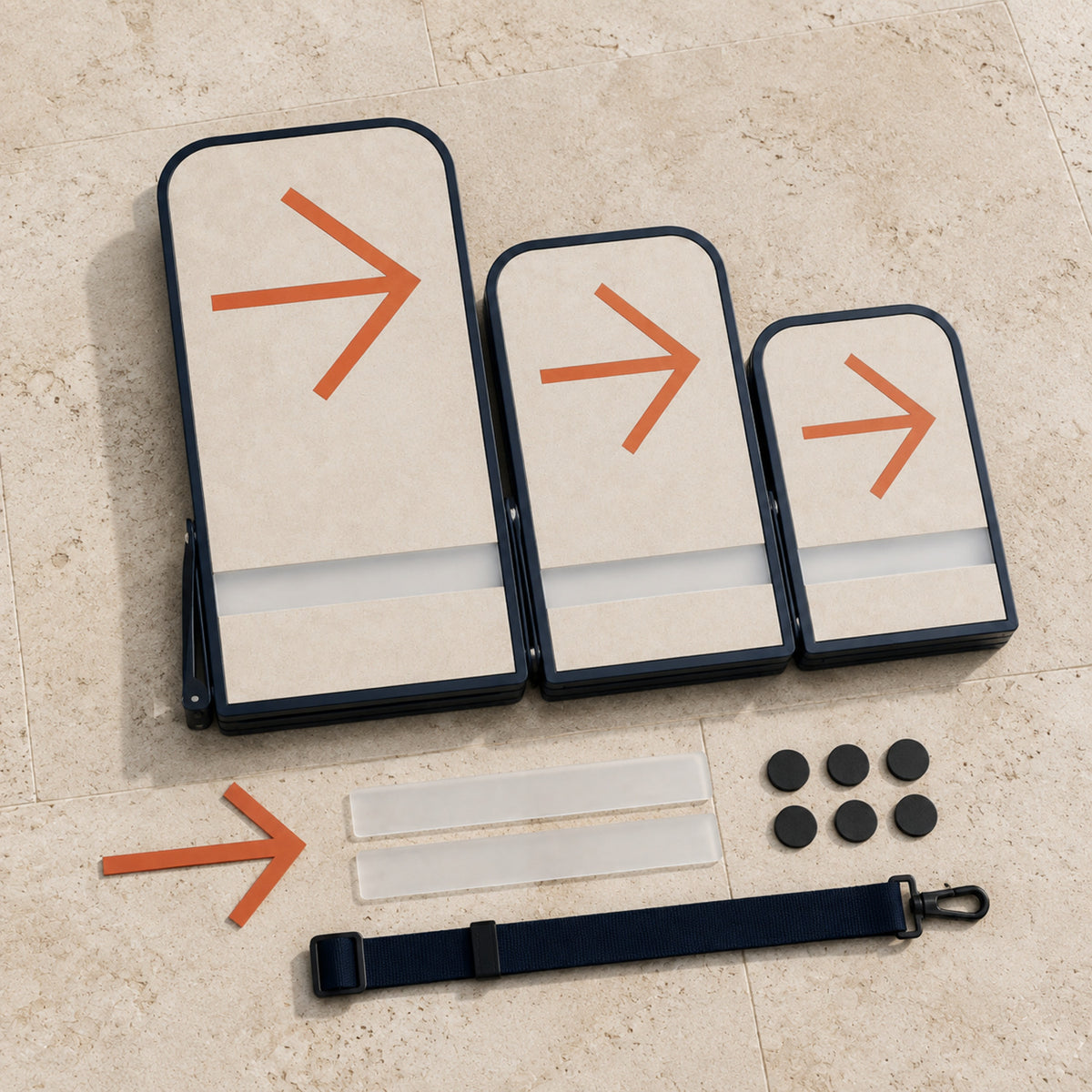 WayPoint Foldable Direction Sign Kit